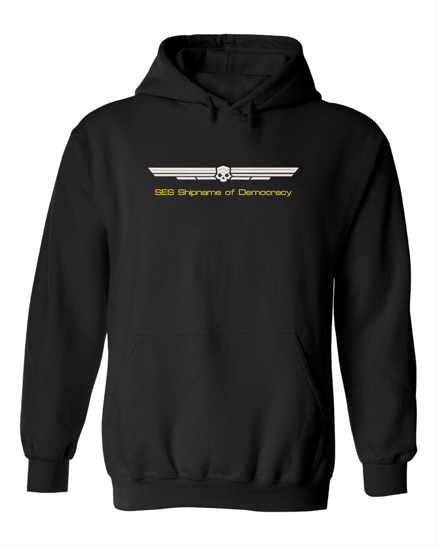 Helldivers Personalized Logo Embroidered Hoodie
