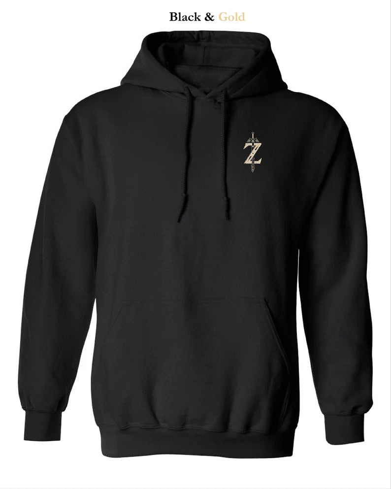 Embroidered Tears of the Kingdom Logo Hoodie