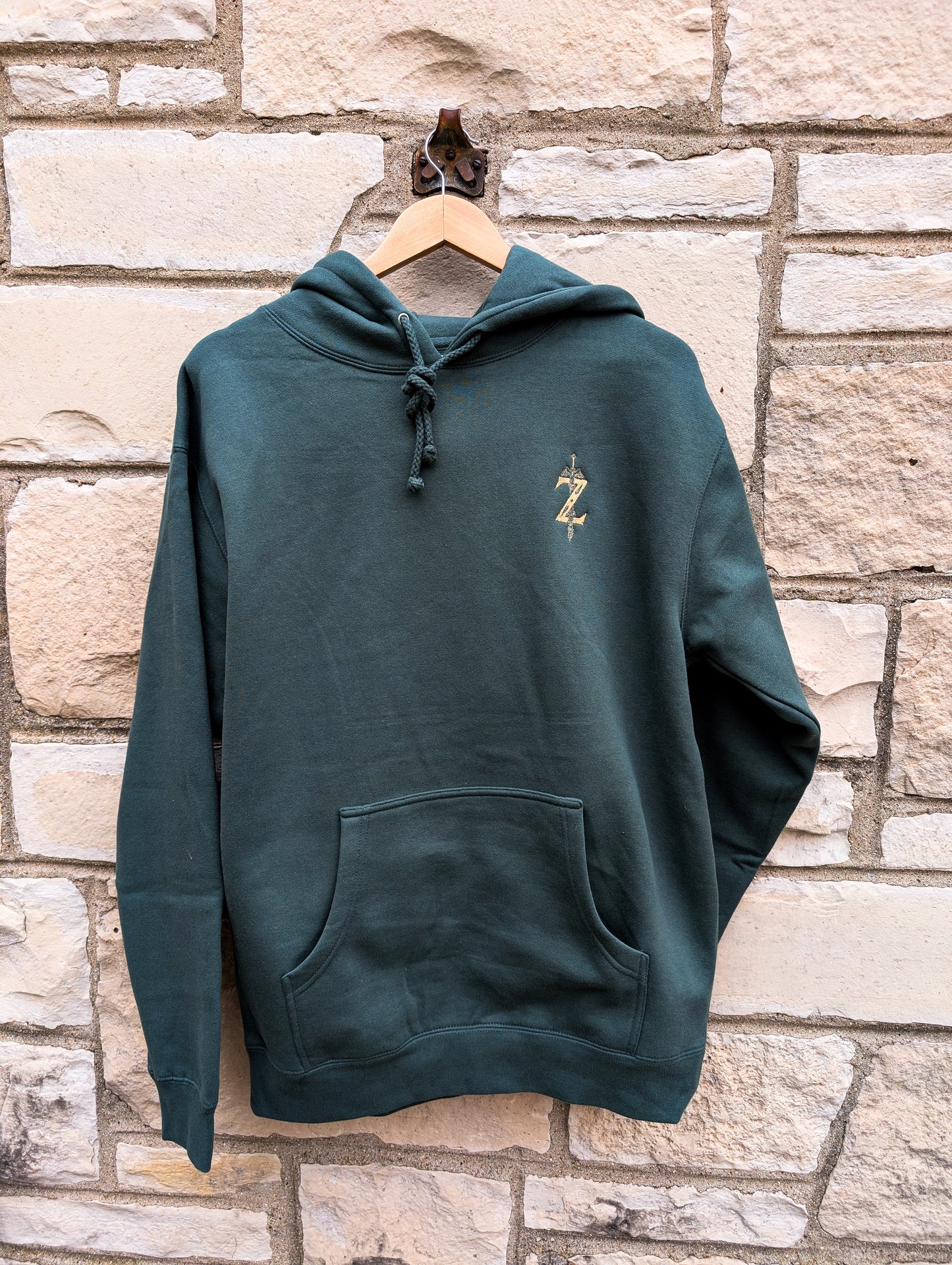 Embroidered Tears of the Kingdom Logo Hoodie