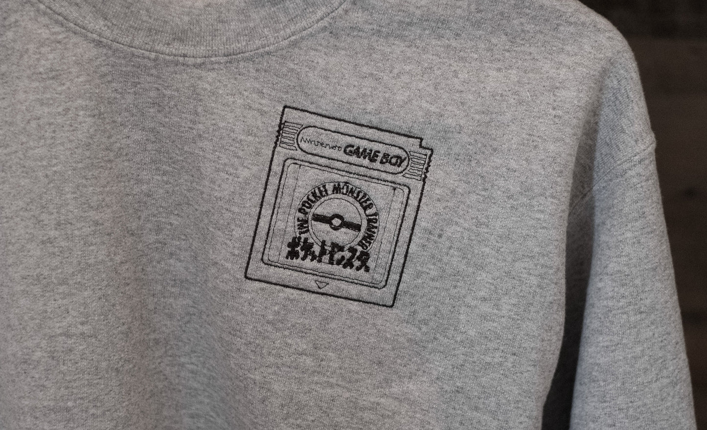 Pokemon Original Japanese Gameboy Sweatshirt