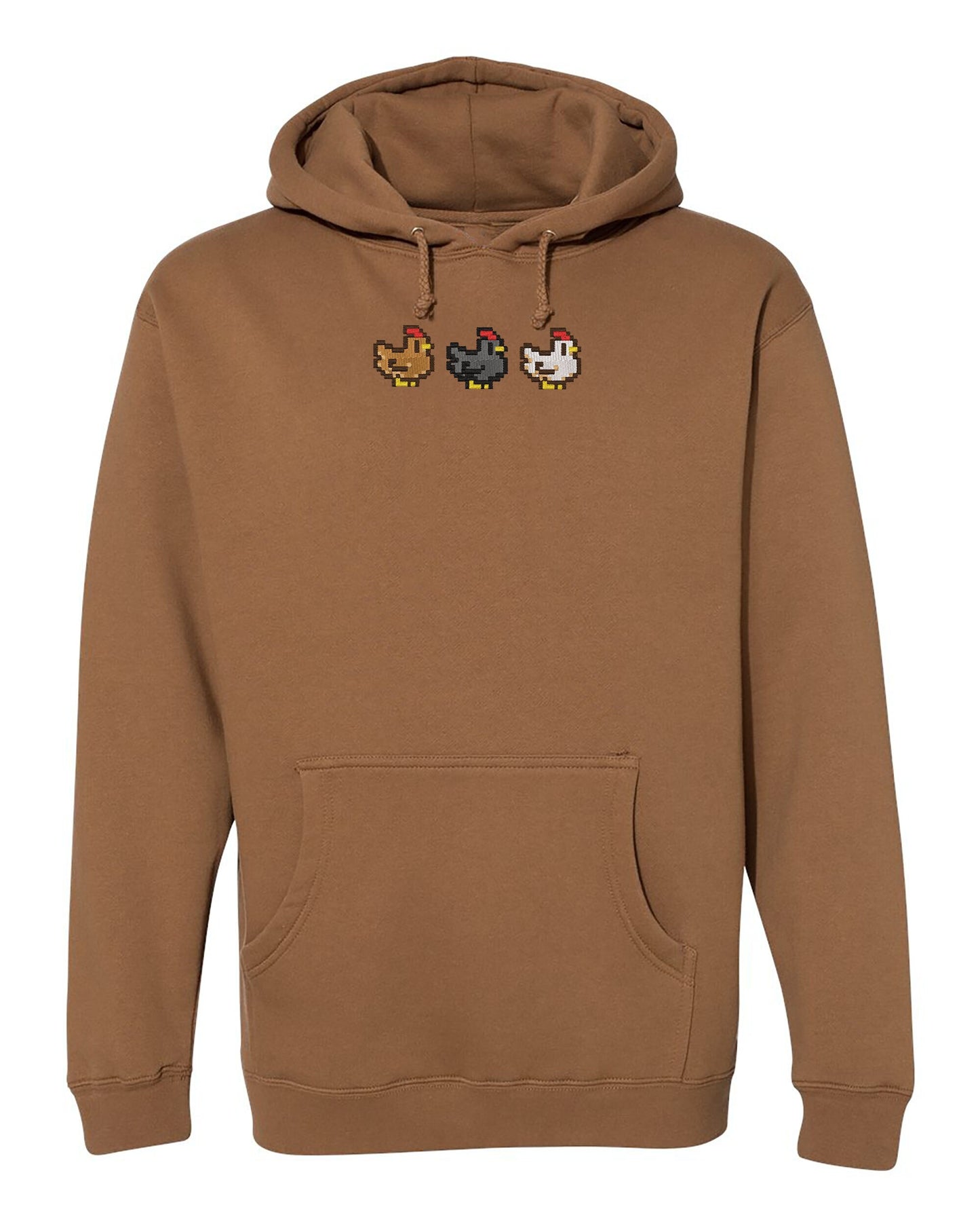 Stardew Chickens Embroidered Hoodie