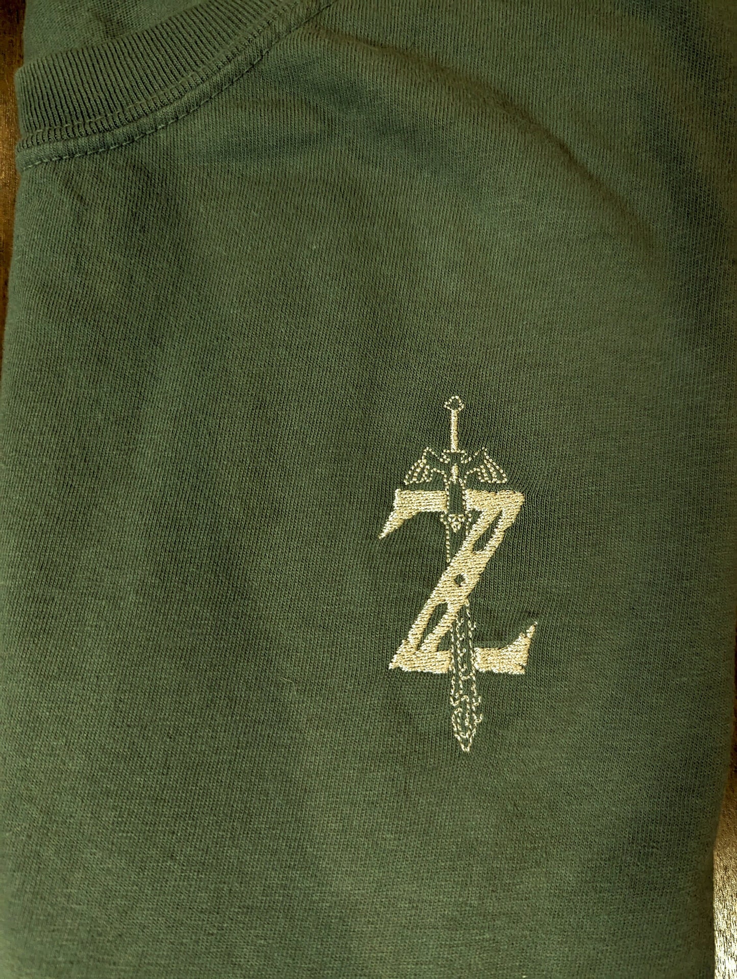 Embroidered Tears of the Kingdom Logo Tee-Shirt