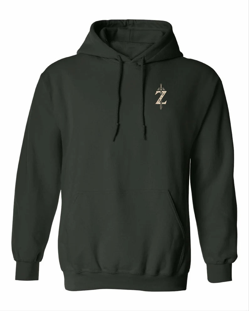 Embroidered Tears of the Kingdom Logo Hoodie